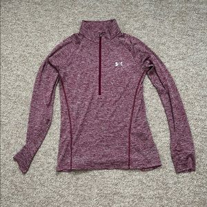 Garnet Under Armour Quarter Zip